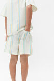 Stripe Short  Milk  hi-res
