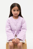 Quilted Collar Jacket  Soft Lilac  hi-res