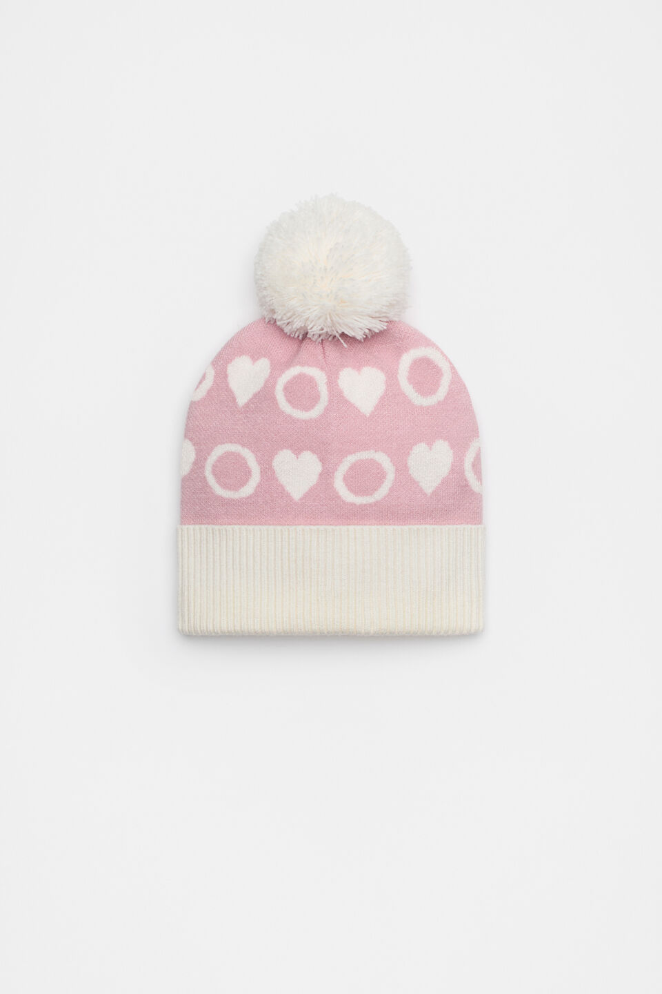 Heart Initial Beanie  O