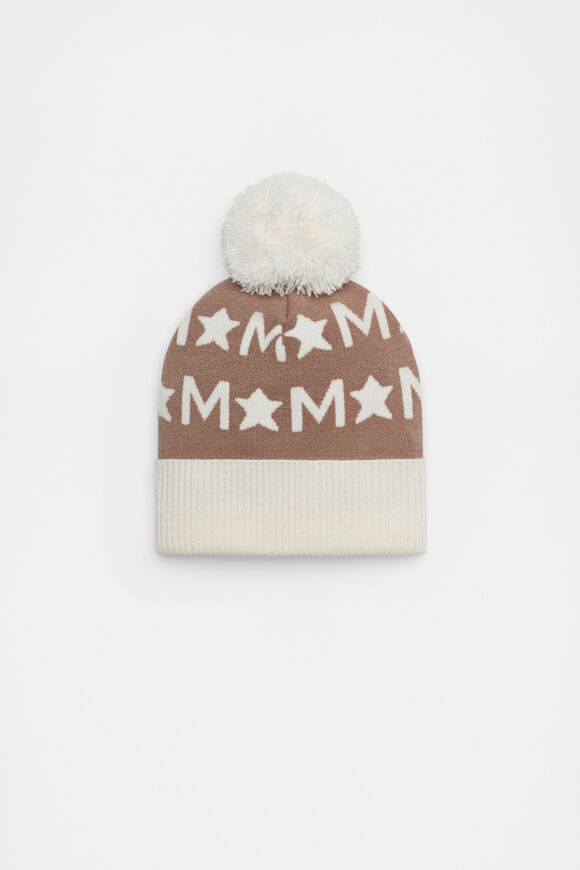 Star Initial Beanie  M  hi-res