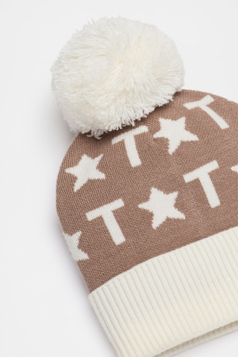 Star Initial Beanie  T