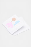 Hello Baby Dove Card  Multi  hi-res
