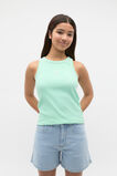 Core Logo Rib Tank  Mint Sorbet  hi-res
