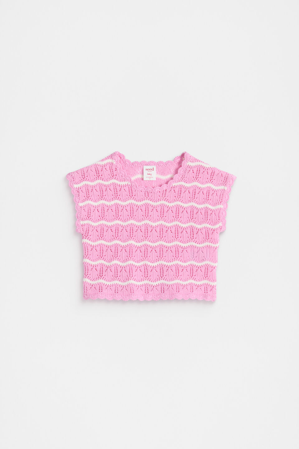 Crochet Top  Candy Pink
