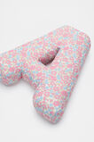 Ditsy Floral Initial Cushion  A  hi-res