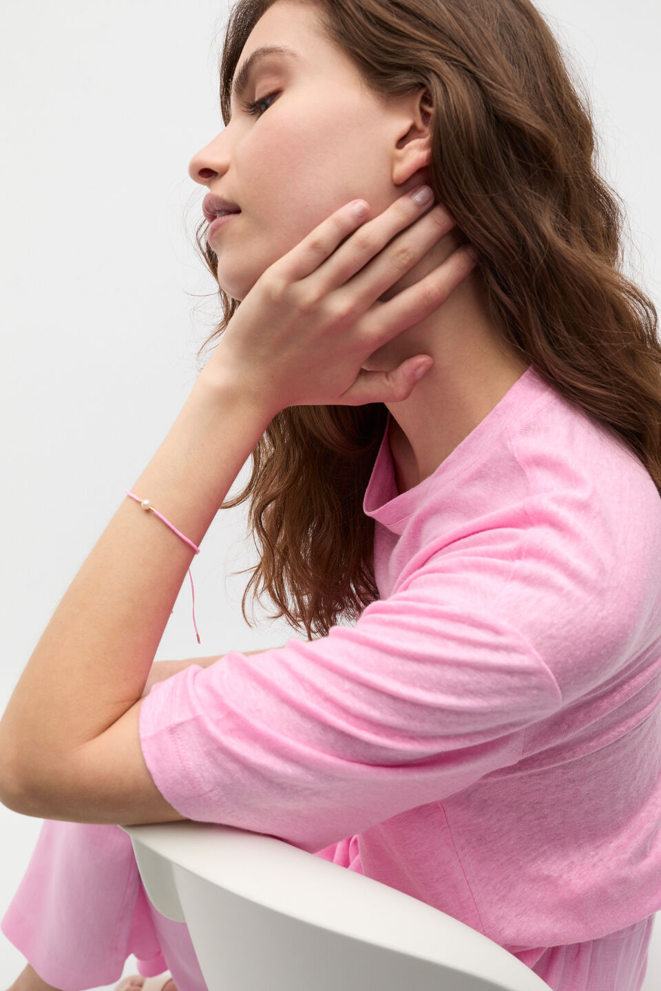 Pearly Cord Bracelet  Fairy Floss