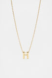 Bubble Letter Necklace  H  hi-res