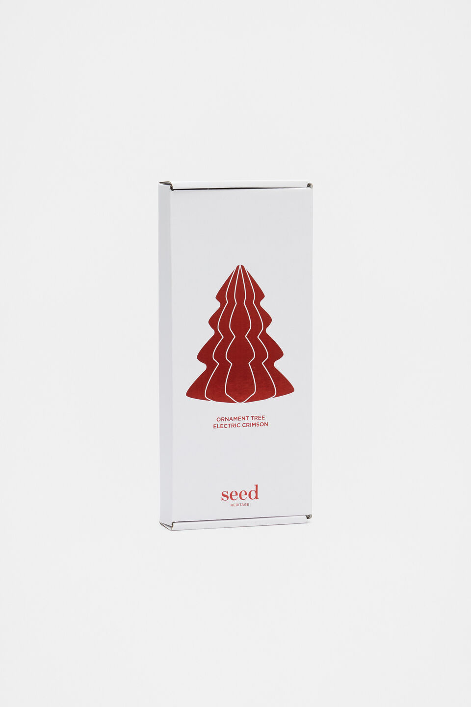 Paper Tree Small  Electric Crimson