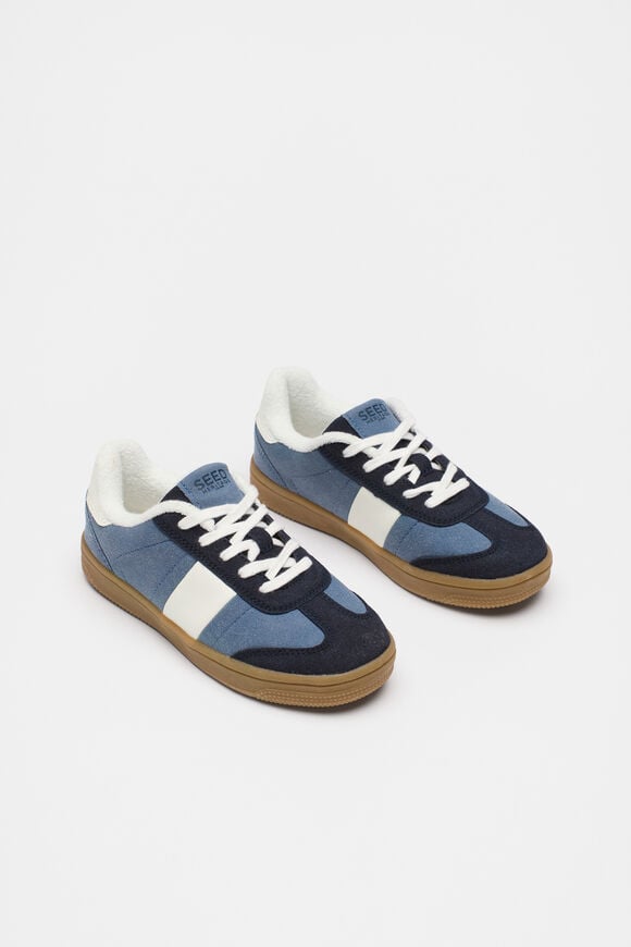 Colourblock Sneaker  Washed Blue Multi  hi-res