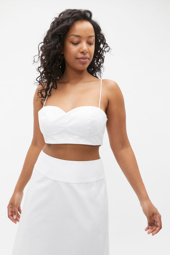 Rosette Balconette Top  Whisper White  hi-res