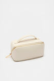 Zip Around Cosmetic Case Small  Stone  hi-res