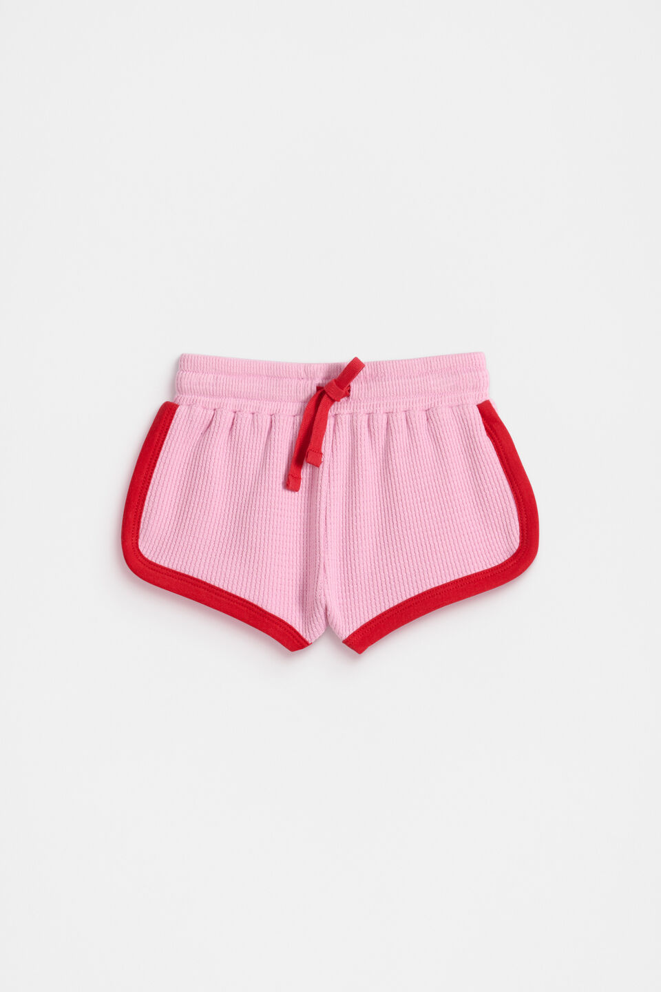 Waffle Logo Short  Candy Pink
