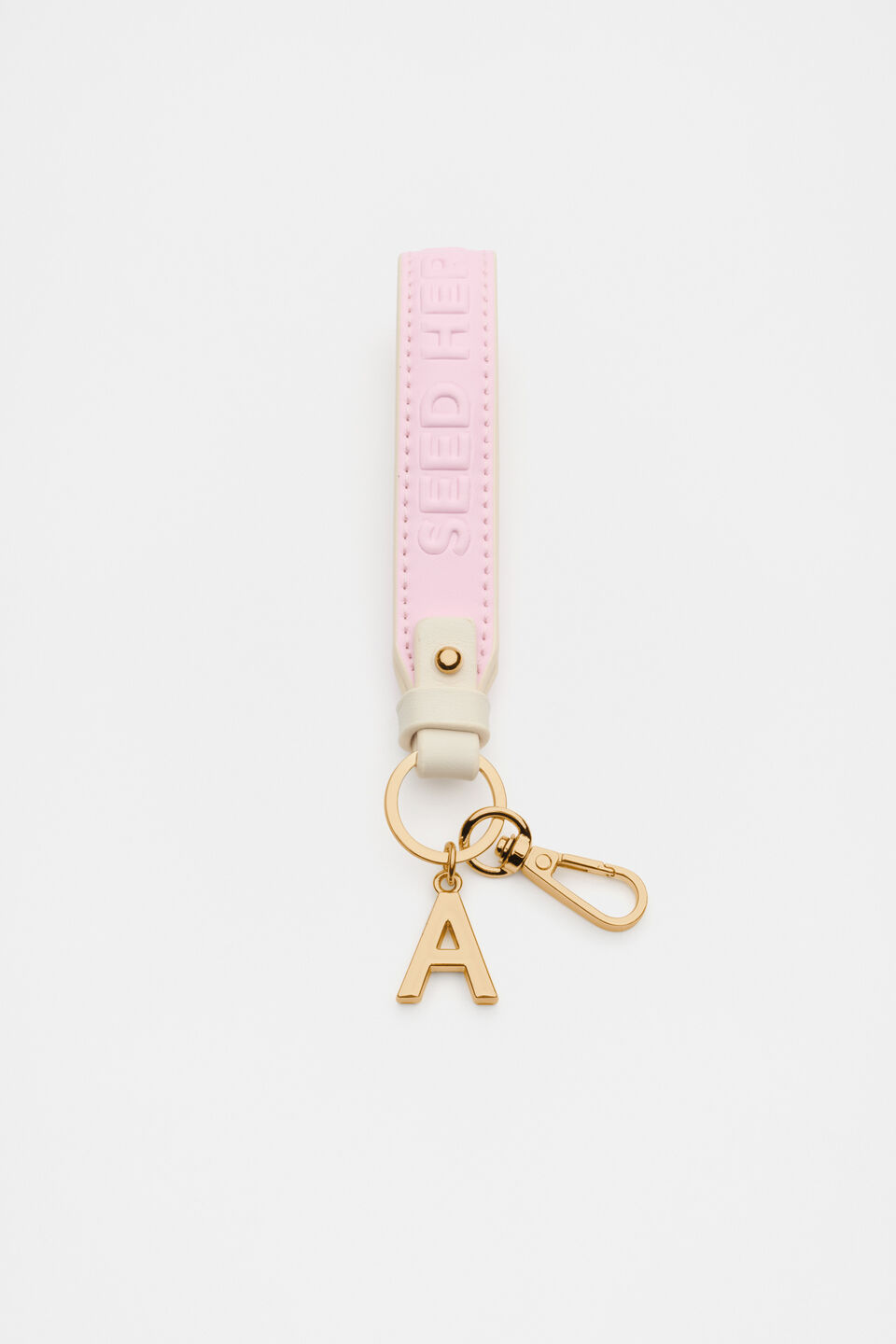 Initial Strap Keyring  A