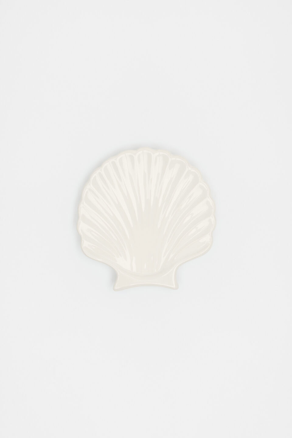 Shell Mini Dish  Cloud Cream