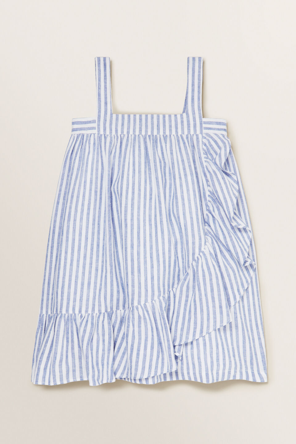 Stripe Frill Dress  