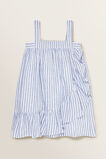Stripe Frill Dress    hi-res