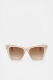 Paola Designer Catseye Sunglasses  Nougat  hi-res