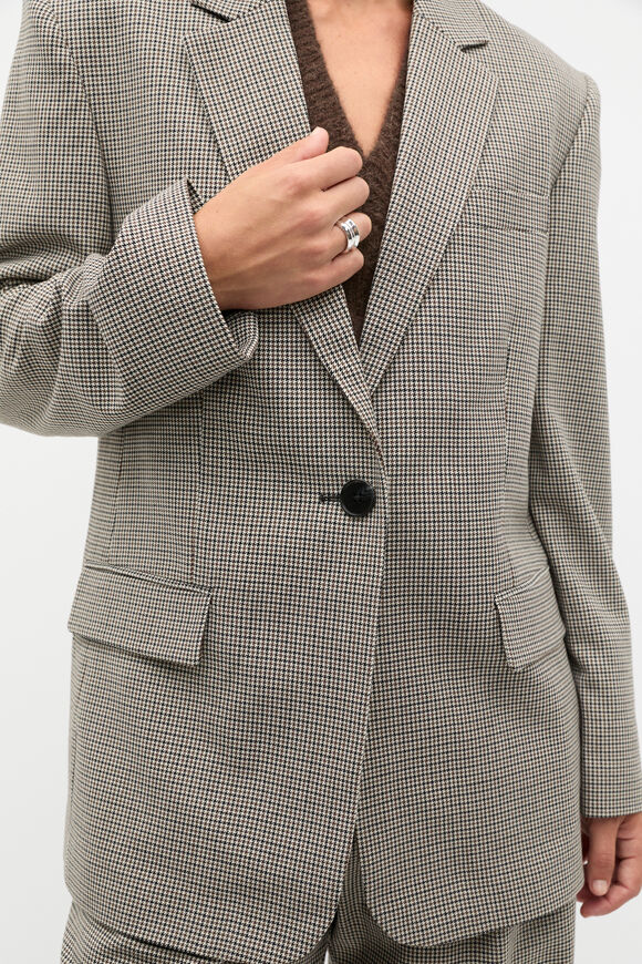 Mini Houndstooth Blazer  Houndstooth  hi-res