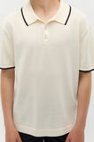 Knit Polo  Vintage Cream  hi-res