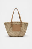 Straw Basket Bag  Caramel  hi-res