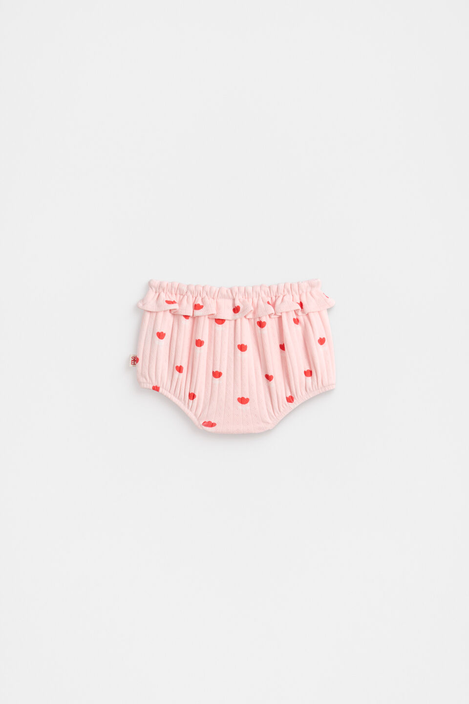 Flower Pointelle Bloomer  Pretty Pink