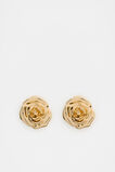 Rosette Stud  Gold  hi-res