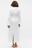 Linen Tie Detail Maxi Dress  Whisper White  hi-res