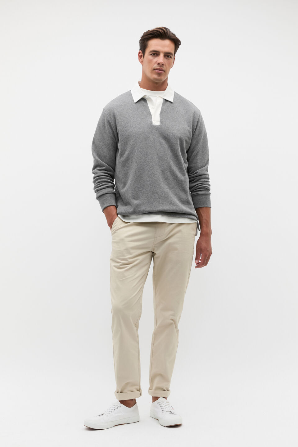 Winter Rugby  Vintage Grey Marle