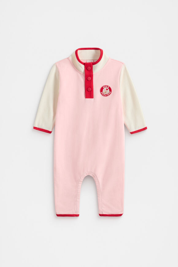 Colourblock Jumpsuit  Rose Petal  hi-res