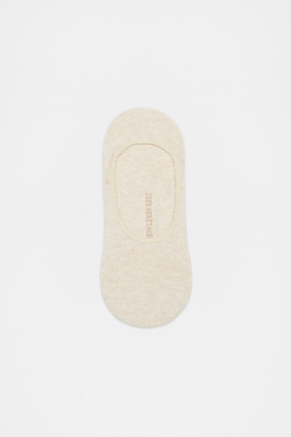 Core No Show Sock  Soft Beige Marle  hi-res