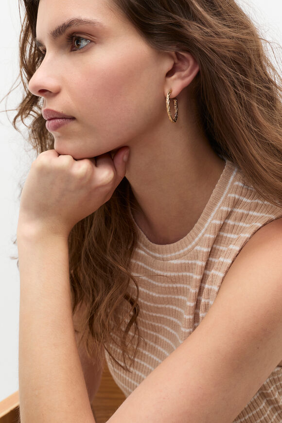 Rope Hoop  Gold  hi-res