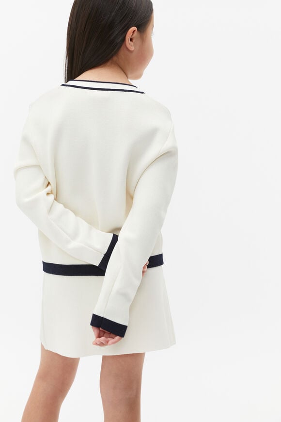 Button Knit Cardigan  Milk  hi-res