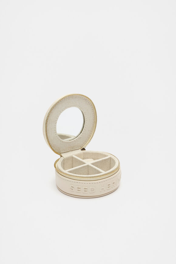 Circle Jewellery Case  Stone  hi-res