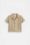 Knit Shirt  Neutral Marle  hi-res
