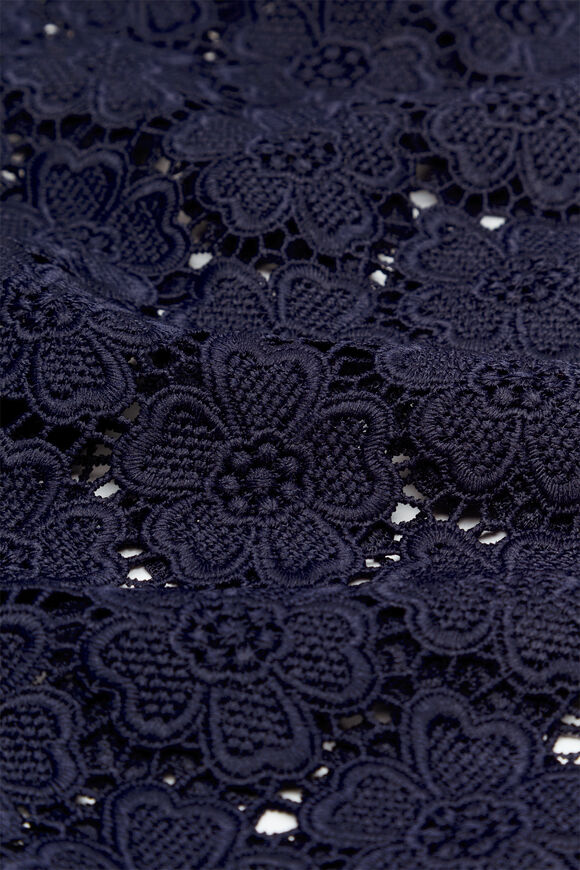 Lace Beach Cover Up  Midnight Sky  hi-res