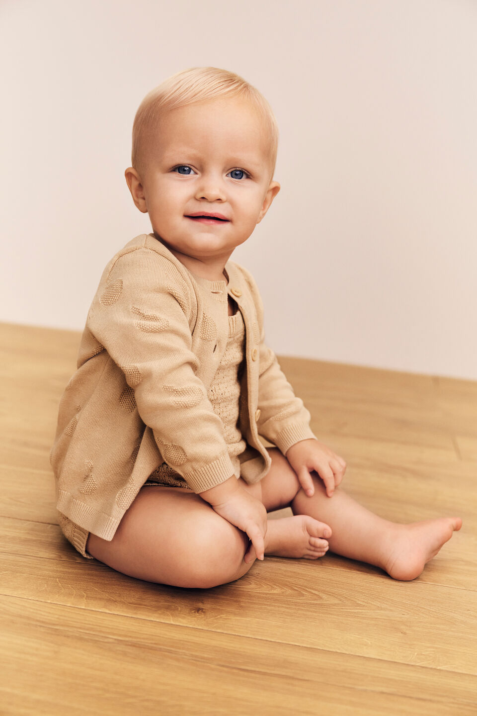 Oranges Knit Cardigan  Neutral