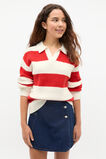 Polo Knit Sweater  Poppy Red  hi-res