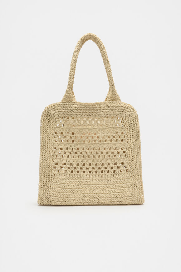 Woven Tote  Natural  hi-res