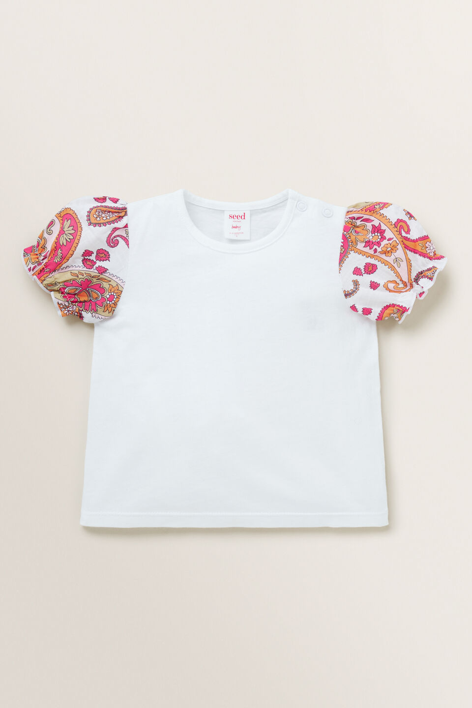 Paisley Puff Tee  