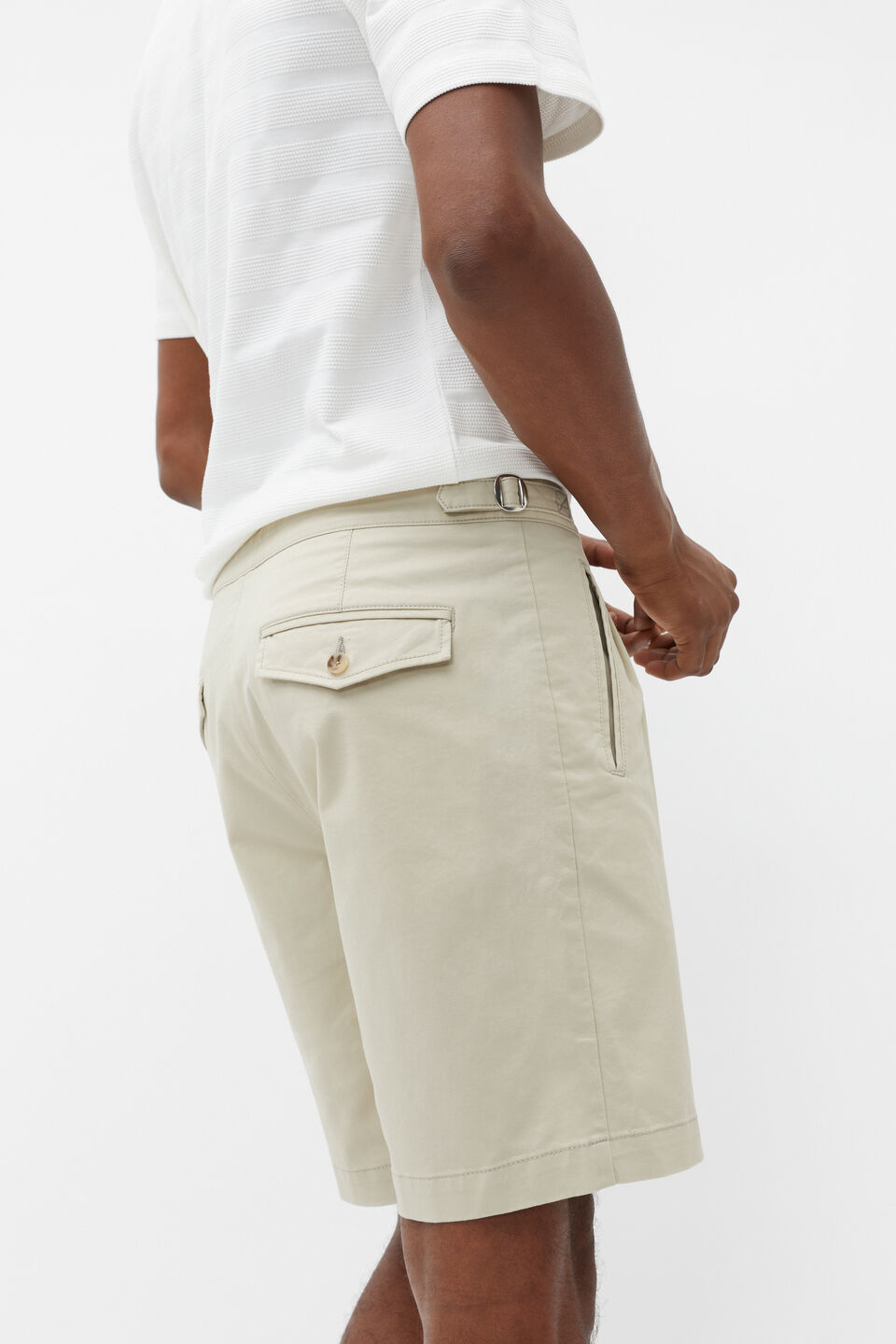 Side tab Short  Cool Stone