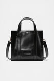 Coated Carry All Mini Tote  Black  hi-res