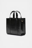 Coated Carry All Mini Tote  Black  hi-res