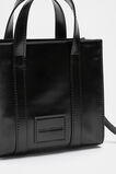 Coated Carry All Mini Tote  Black  hi-res