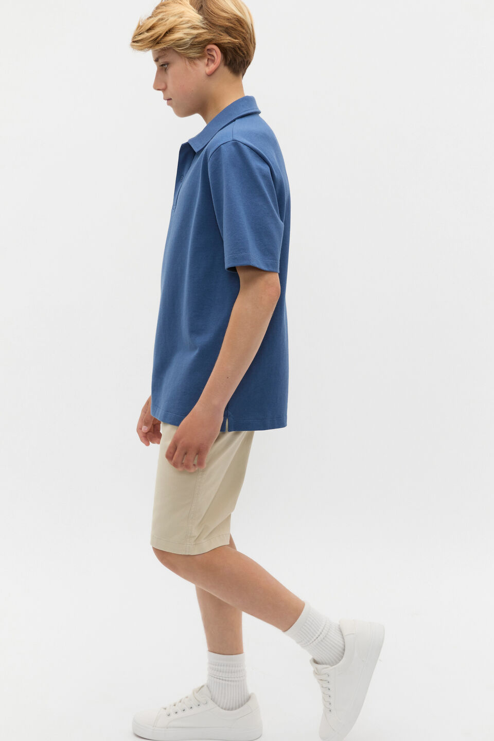 Tee Polo  Washed Navy