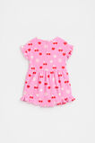 Cherry Heart Romper  Candy Pink  hi-res