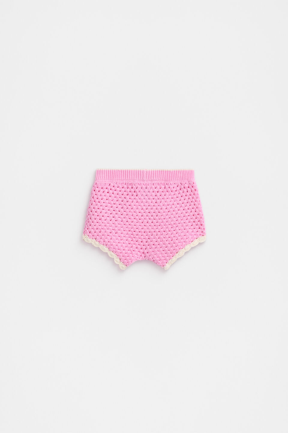 Crochet Short  Candy Pink