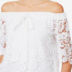Off Shoulder Lace Top    hi-res