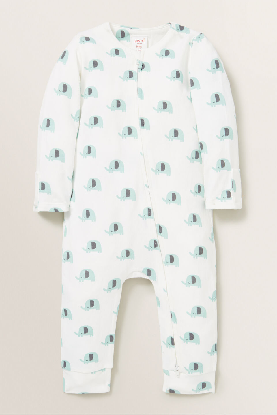 Elephants Zipsuit  