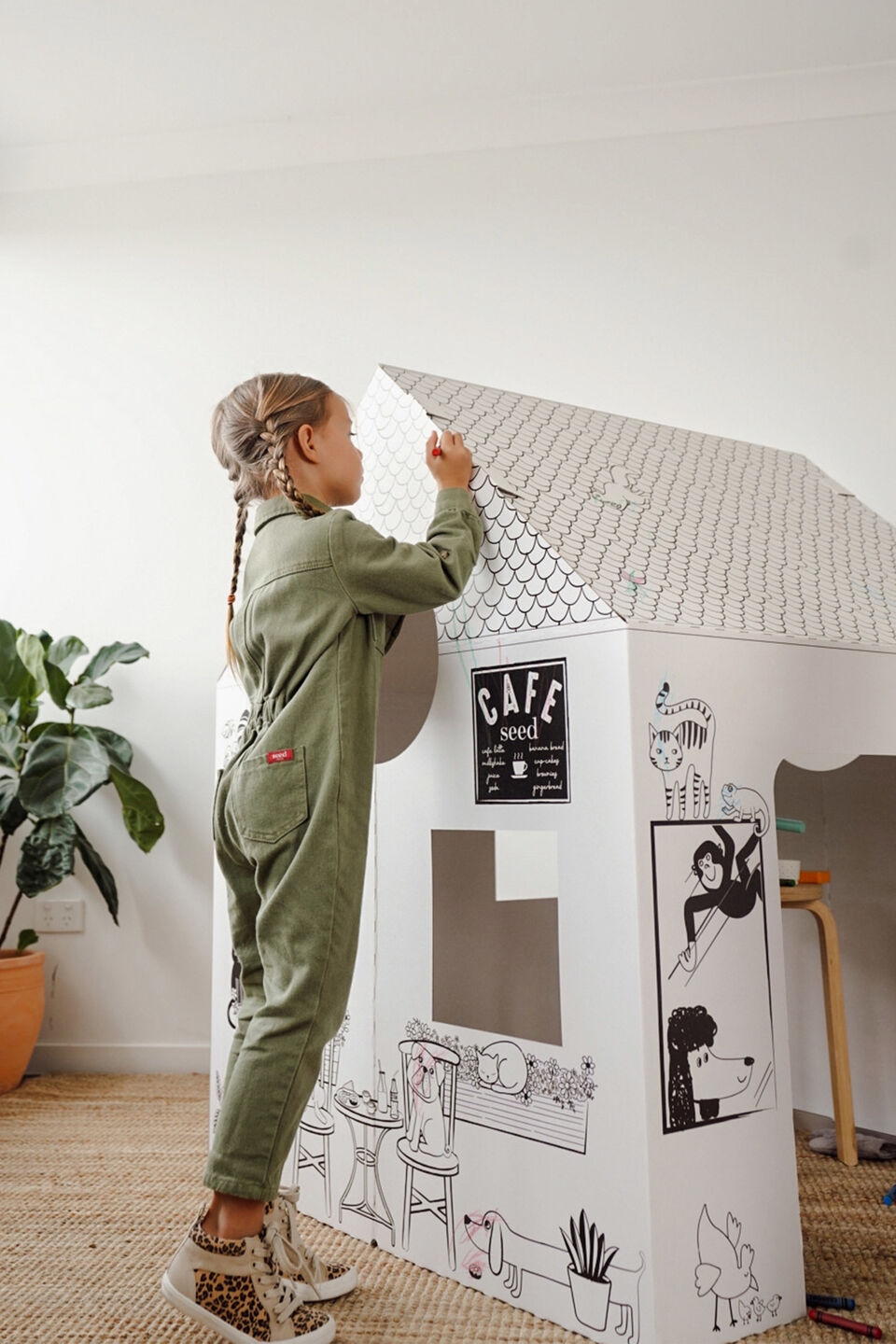 Pop Up Seed Kids Cubby  