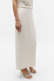 Tailored Column Skirt  Frappe  hi-res